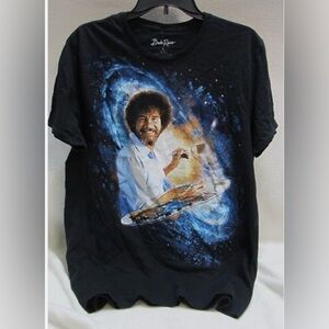 Bob Ross Original  70s Graphic Tee Size XL